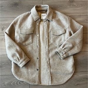 Abercrombie Shirt Jacket Size Medium